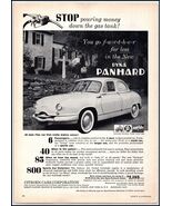 1958 Citroen Dyna Panhard Automobile PRINT AD BX4 - $5.69