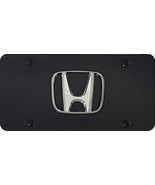 hONDA  3d Chrome  logo License Plate + Frame  &amp; Clear lens - $54.67 CAD