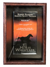 Custom Horse Whisperer VHS Shadow Box Oak | Color Gradient  | Home Theater Decor - £33.16 GBP