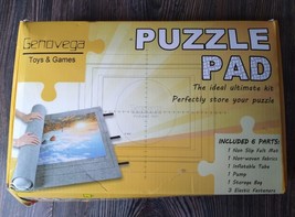 Jigsaw Puzzle Mat Roll Up Puzzle Pad Large Portable [1000 &amp; 1500 Piece] - £13.23 GBP