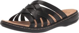 IZOD Womens Slip On Sandal Size 9 Color Black - £119.61 GBP