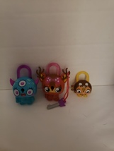 Hasbro Lock Stars Deer Horned Teal Monster &amp; 1 Mini with 1 Key - $10.00
