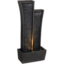 41.5 in. Indoor-Outdoor Tower Fountain With Light - $504.65