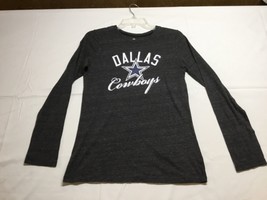 Dallas Cowboys Authentic Apparel Long Sleeve shirt Size Large NFL Charcoal - £14.75 GBP