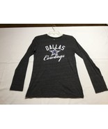 Dallas Cowboys Authentic Apparel Long Sleeve shirt Size Large NFL Charcoal - £14.66 GBP