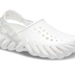 Crocs White Echo Clog Shoes Slide On Sandals Summer Men’s Size 13 NEW - $58.89