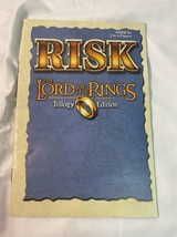 Replacement Instruction Booklet Risk Lord of the Rings Trilogy Edition Game - £6.20 GBP