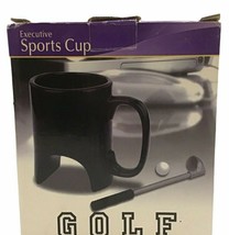 New Executive Sports Golf Mug 16 oz Cup Golf Ball and Mini Driver in Box - £35.95 GBP