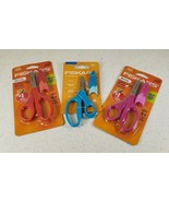 3 Pack of Fiskars Blunt Tip Safety Edge Kids School Scissors w/ Eraser S... - £10.34 GBP