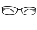 Iyoko-Inyake Brille Rahmen IY 258 Col.6 Schwarz Rechteckig Voll Felge 56... - $93.13