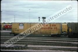 Original Slide Union Pacific UP 502681 Boxcar Proviso ILL 8-94 - £11.95 GBP