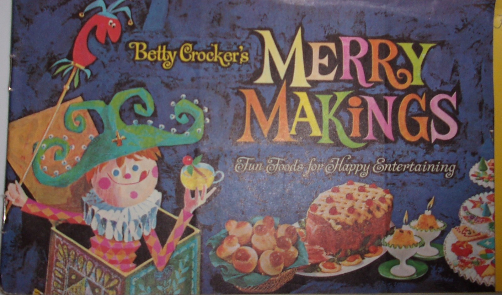 Vintage Betty Crocker’s Merry Makings fun foods for Happy Entertaining 1... - $9.99