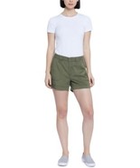 SEVEN7 Womens Green Stretch Zippered Pocketed Utility High Waist Shorts 4 - $14.99