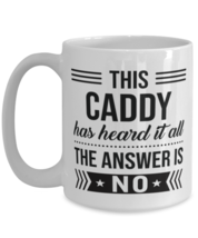 Coffee Mug for Caddy - 15 oz Funny Tea Cup For Office Co-Workers Men Women -  - £13.51 GBP