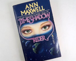 Timeshadow Rider Ann Maxwell Vintage 1986 Tor 1st Paperback Tim White Cover - £7.73 GBP