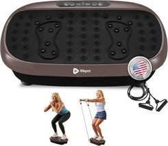 LifePro Vibration Plate Exercise Machine for Muscle Toning and Overall F... - $58.32