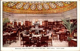 Vtg Postcard Marshall Field &amp; Company, Sixth Floor, Store for Men, Chicago IL. - £5.80 GBP
