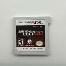 Tom Clancy&#39;s Splinter Cell 3D Nintendo 3DS Authentic Game Cartridge - £9.37 GBP
