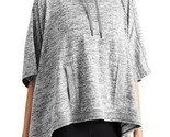 Athleta Blissful Poncho Oversized Hoodie Sweater Sweatshirt Gray Size Sm... - £14.94 GBP