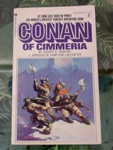1969 Robert E Howard-Sprague De Camp-Lin Carter Conan Of Cimmeria #2 Vintage Ace - £15.72 GBP