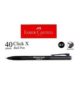 Faber-Castell Click X7 Pen 0.7mm Needle Point Retractable Black Ball Pen... - $685.39 MXN