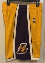 Mitchell &amp; Ness NBA Swingman Shorts &#39;09 Los Angeles Lakers Men&#39;s Gold NWT-S - $49.49