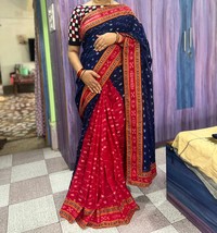 Handcrafted Sambalpuri Pasapali Sarees with Intricate Weaving Details fo... - $140.00