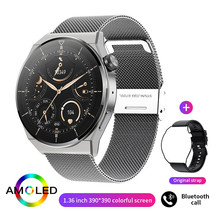 Hk46 Smart Watch  Premium Version Gt3pro Bluetooth Call Health Monitoring - £67.06 GBP