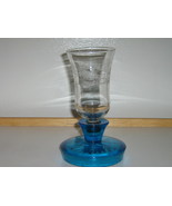 Etched Glass Hurricane Lamp / Candle Holder, Winter Scene - Can Be Used ... - £10.38 GBP