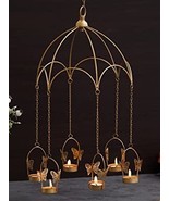 Tealight Holders Wall Hanging - Umbrella Butterfly Shape Home Living Decor - $1,006.98 MXN