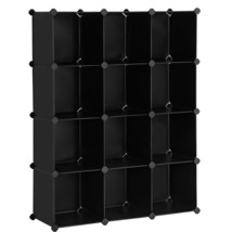 Cube Storage, 12-Cube Book Shelf Organizer Units, Diy Modular Closet Cabinet, Bo - £61.73 GBP