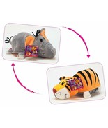 FlipaZoo Transforms 2 in 1 Stuffed Animal  Tiger &amp; Elephant Large 20 in - £47.20 GBP