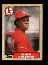 1987 Topps #590 Vince Coleman Exmt Cardinals *X88613 - £1.14 GBP