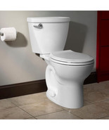 Cadet 3 Right Height 2-piece 1.28 GPF Single Flush Round Toilet in White - £154.80 GBP