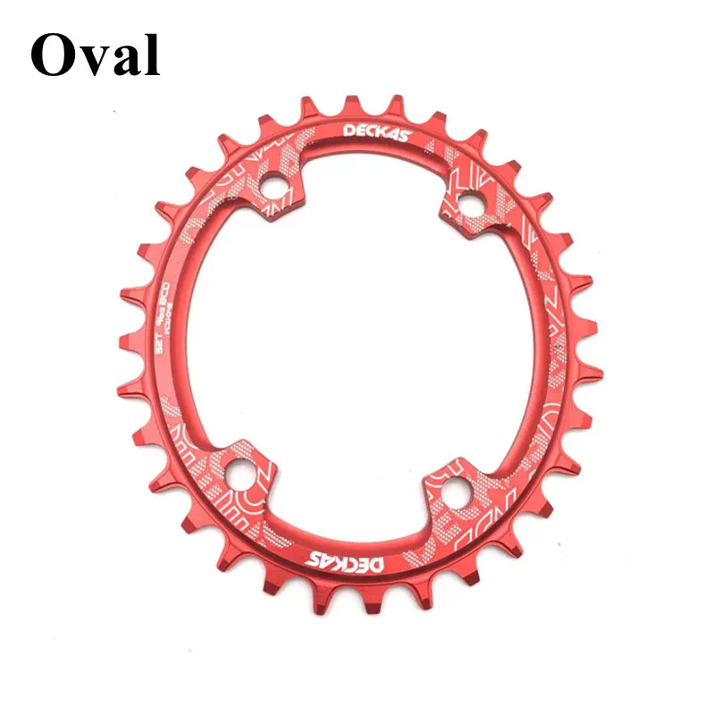 Deckas 96bcd Mountain Bicycle Chainring BCD 96 Round Oval 32/34/36/38T Crown Pla - £96.51 GBP