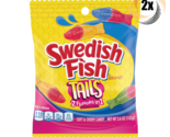 2x Bags Swedish Fish Tails 2in1 Flavors Soft &amp; Chewy Gummy Candy | 3.6oz - $11.28