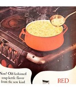 Campbell&#39;s Soup Red Kettle 1963 Advertisement Chicken Noodle Mix DWCC17 - €34,19 EUR