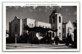 First Christian Church Ponca City Oklahoma OK UNP Graycraft WB Postcard V14 - £3.90 GBP