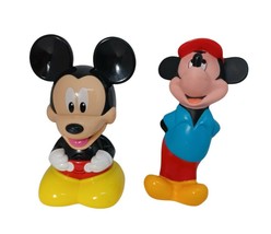 DISNEY Mickey Mouse Light Up Pal Talking Sound Hap-P-Kid Flashlight &amp; 1 VTG - £6.30 GBP