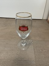 Stella Artois 40 CL Gold Rimmed Chalice Beer Glass - $10.00