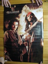 Pirates Of The Caribbean Poster Dead Man&#39;s Chest Will Turner Captain Spa... - $45.59