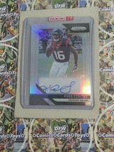 Keke Coutee 2018 Panini Prizm Silver Auto Redemption Texans Texas Tech - £29.28 GBP