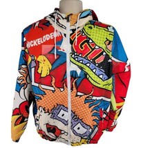 Members Only x Nickelodeon Jacket Size M Hey Arnold Reptar Rugrats - $44.50