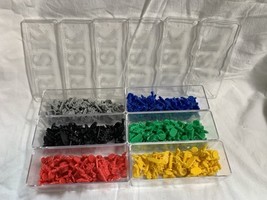 RISK Board Game Replacement Army Pieces - Six Color Sets w/Cases Hasbro ... - $238.68 MXN