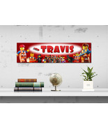 Lego - Personalized Name Poster, Customized Wall Art Banner, Frame Options - $18.00 - $46.00