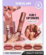 SHEGLAM Mega Lip Stacks Bare Stack Perfect Gift for Fashion Girl - $13.97 CAD+