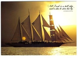 Star Clippers Postcard Tall Ships Cruise Information &amp; Fares - £9.41 GBP