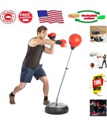 Height Adjustable Punching Bag Stand with Speed Bag - Ultimate Boxing Set - $2,433.22 MXN