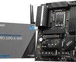 MSI PRO Z690-A WiFi ProSeries Motherboard (ATX, 12th Gen Intel Core, LGA... - $318.30