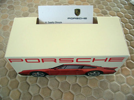 PORSCHE OFFICIAL 993 911 TURBO BUSINESS CARD HOLDER 1996-98 USA EDITION NEW - $19.95
